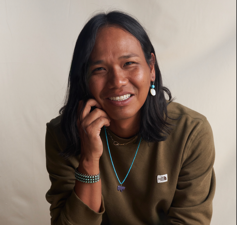 Alastair Lee Bitsóí, Diné journalist and Director of Community Partnerships at HumaneFrame