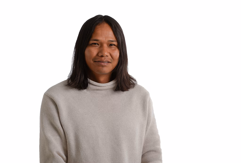 Alastair - A Diné learner using HumaneFrame